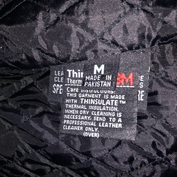 Wilson’s black leather fringe jacket, medium - Picture 7 of 7